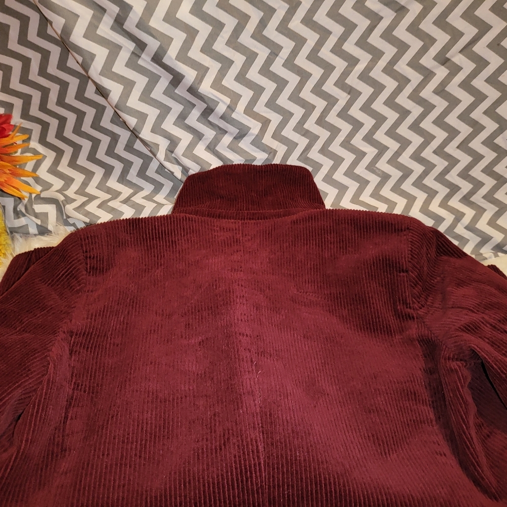 Jason Maxwell Outerwear. Burgundy. Size S - Picture 4 of 12